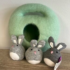 Lovevery Bunnies is a Felt Burrow